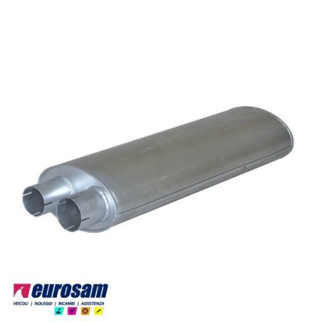 SILENZIATORE SCARICO MAN M90,L2000,M2000 EURO 2 FINO AL 96