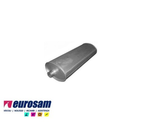SILENZIATORE SCARICO IVECO EUROCARGO 60 65 75 EURO 3