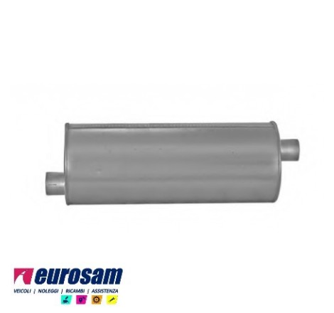 SILENZIATORE SCARICO IVECO EUROCARGO TECTOR 130 150 180 EURO 3