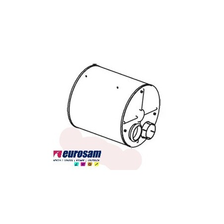 SILENZIATORE SCARICO DAF CF75 XF95 XF105 EURO 3