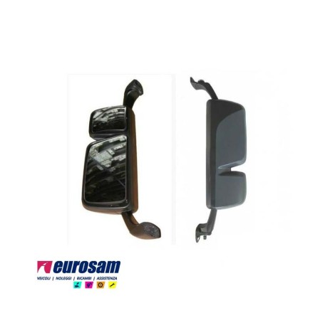 BRACCIO SPECCHIO RETROVISORE SX COMPLETO GRIGIO MERCEDES ACTROS MP3