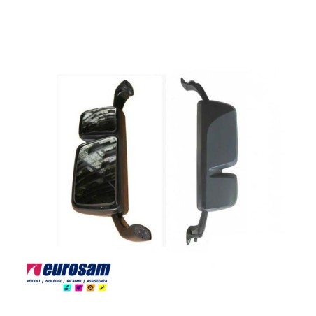 BRACCIO SPECCHIO RETROVISORE SX COMPLETO GRIGIO MERCEDES ACTROS MP3