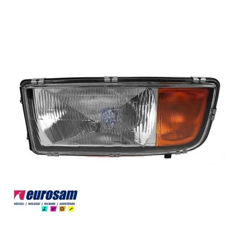 PROIETTORE FARO SX MERCEDES ACTROS MP1