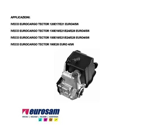 POMPA SERVOSTERZO IDROGUIDA IVECO EUROCARGO 2000-