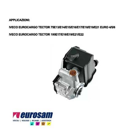 POMPA SERVOSTERZO IDROGUIDA IVECO EUROCARGO 2000-