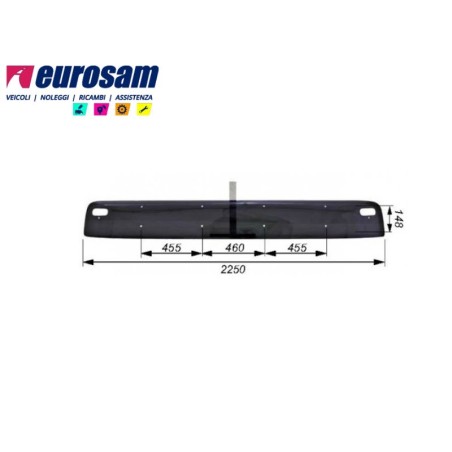 visiera parasole man tga xl tetto basso cabina larga