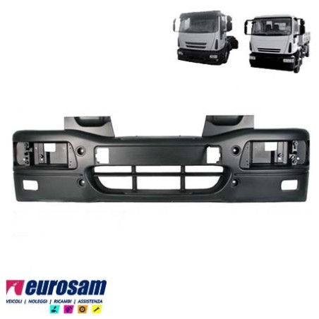 paraurti anteriore iveco eurocargo 130e 150e 180e con fori fendinebbia