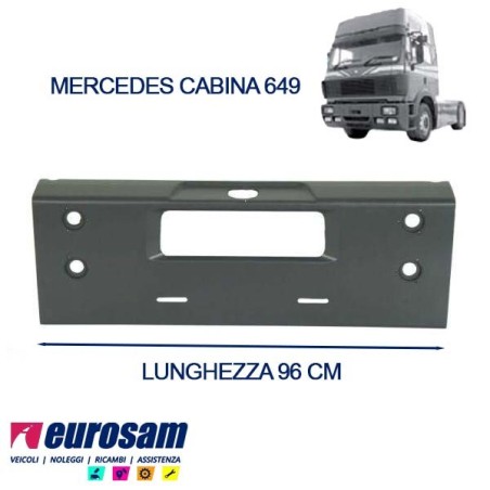 paraurti anteriore centrale mercedes cabina 649