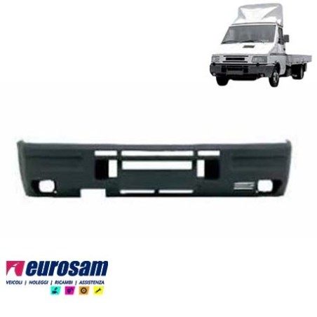paraurti anteriore iveco daily 96 grigio scuro