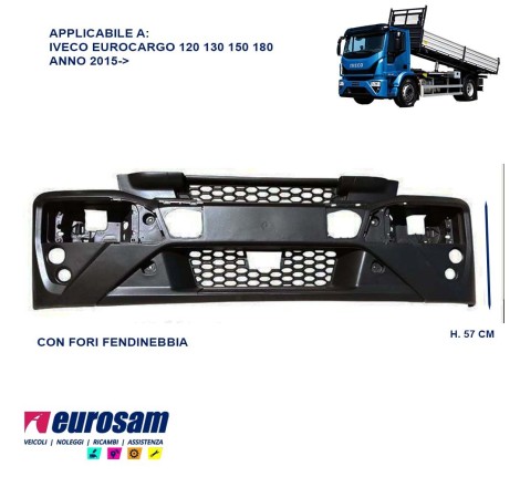paraurti anteriore iveco...