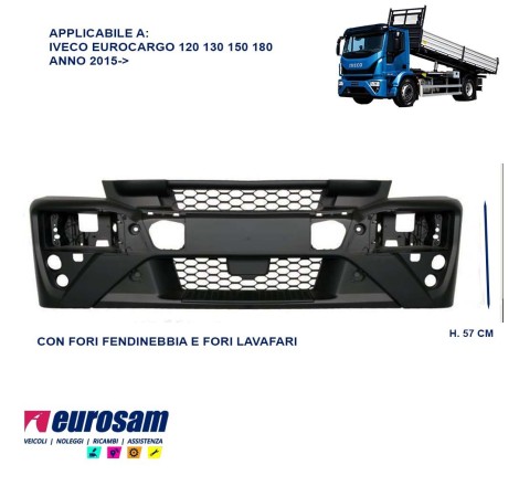 paraurti anteriore iveco...