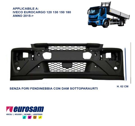 paraurti anteriore iveco...