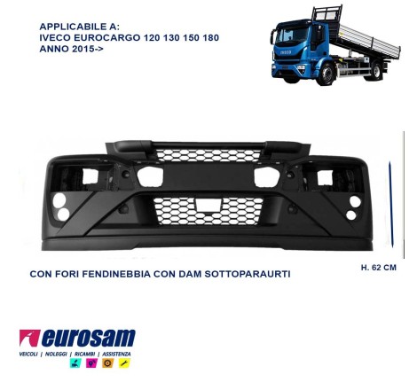 paraurti anteriore iveco...