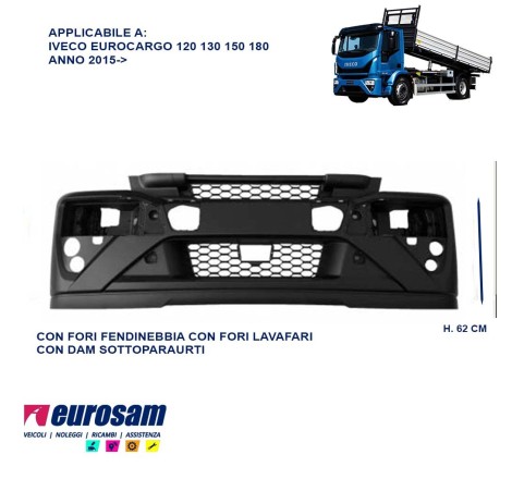 paraurti anteriore iveco...