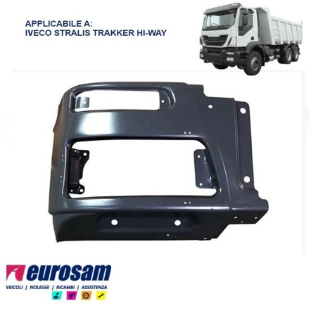 angolo paraurti dx in metallo stralis trakker hi-way