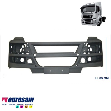 paraurti anteriore man tgs grigio h.85cm