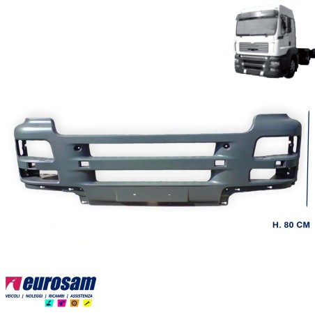 paraurti anteriore man tga lx h.80cm grigio