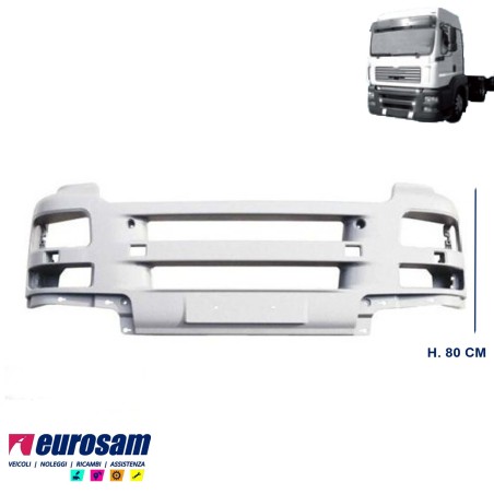 paraurti anteriore man tga lx h.80cm primer