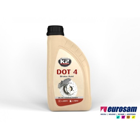 liquido impianto freni frizione dot 4 1 lt k2