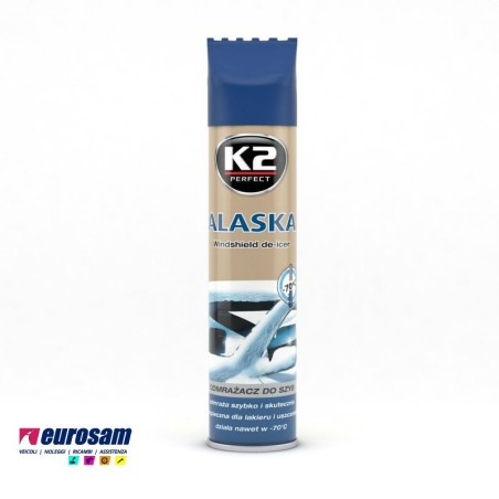 bomboletta spray togli ghiaccio anti ghiaccio 300 ml k2 alaska