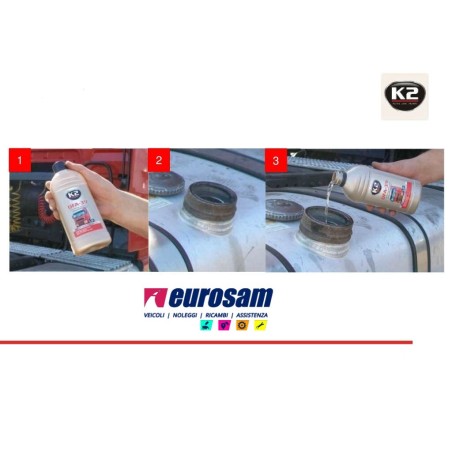 additivo fluido anticongelante gasolio -39° 1lt k2