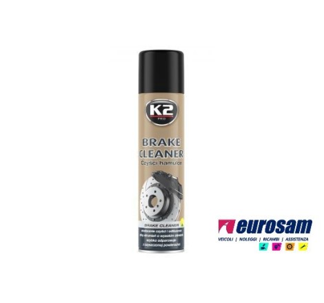 spray brake cleaner...
