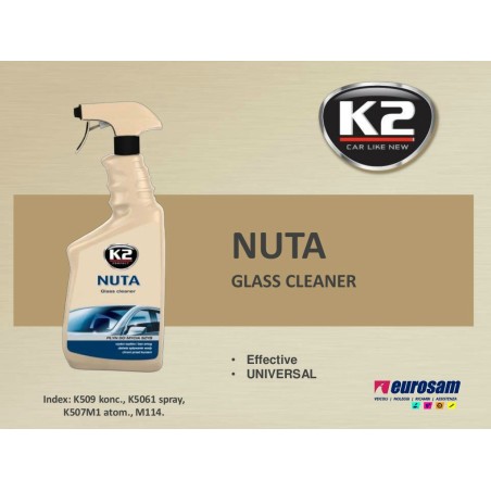 liquido pulitore vetri no aloni con nebulizzatore 770 ml k2 nuta