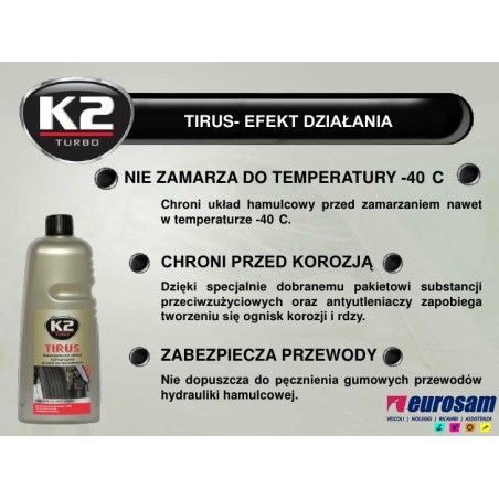 liquido anticongelante antiruggine impianto frenante pneumatico k2 tirus