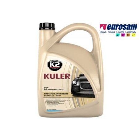 liquido paraflu antigelo 5lt diluito pronto all'uso g11 blu k2