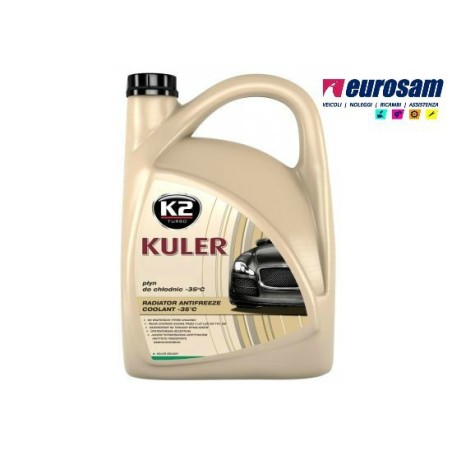 liquido paraflu antigelo 5lt diluito pronto all'uso verde k2