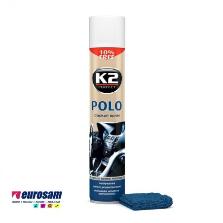 spray lucida cruscotto 750ml fresh polo cocpit k2