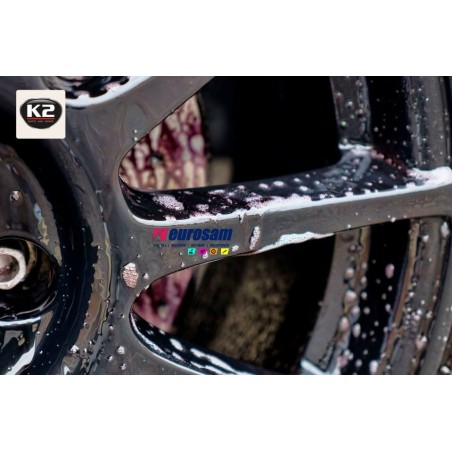 sgrassatore pulitore cerchi alluminio ferro 700ml con nebulizzatore k2 roton