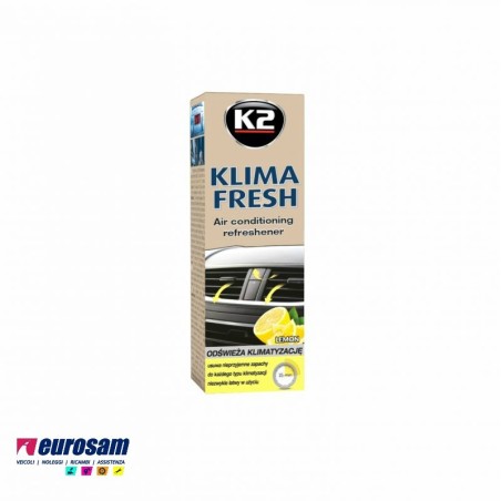 bomboletta spray igenizzante a/c abitacolo 150 ml limone klima fresh k2