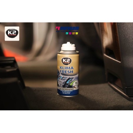 bomboletta spray igenizzante a/c abitacolo 150 ml limone klima fresh k2