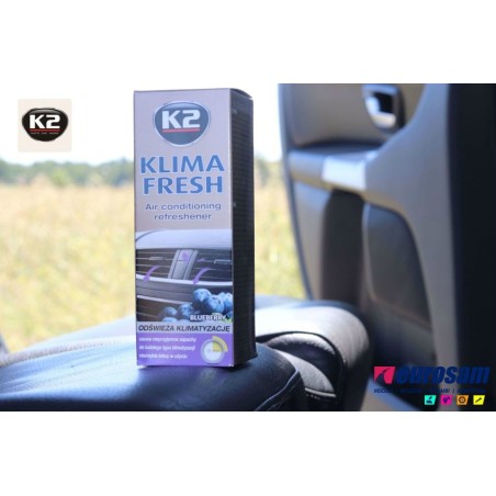 bomboletta spray igenizzante a/c abitacolo 150 ml mirtillo klima fresh k2