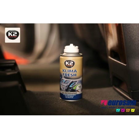 bomboletta spray igenizzante a/c abitacolo 150 ml mirtillo klima fresh k2
