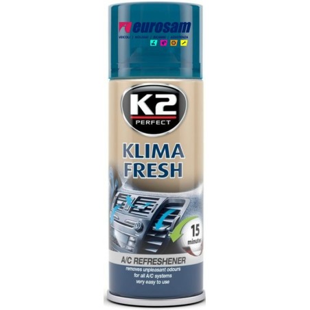 bomboletta spray igenizzante a/c abitacolo 150 ml mirtillo klima fresh k2