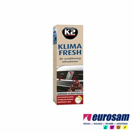 bomboletta spray igenizzante a/c abitacolo 150 ml ciliegia klima fresh k2