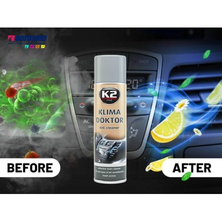 bomboletta spray igenizzante a/c abitacolo 500 ml k2