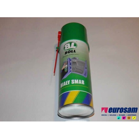 grasso spray bianco protezione cuscinetti poli batterie 400 ml boll