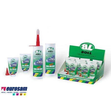 kit silicone sigillante motore guarnizioni rosso 80 ml max 350° boll