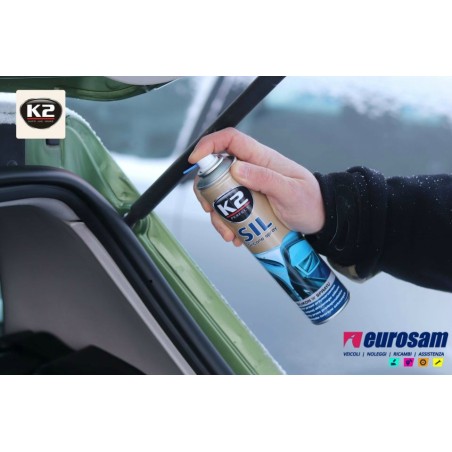 bomboletta silicone spray per guarnizioni gomma 300 ml k2 sil
