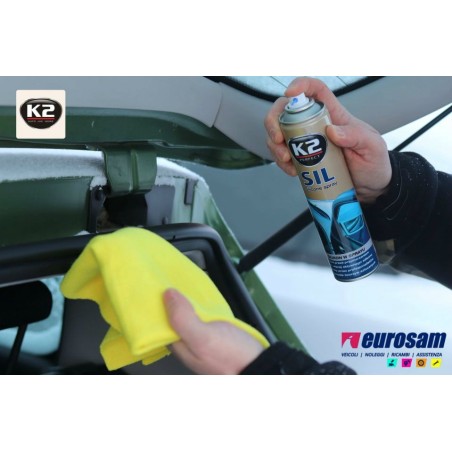bomboletta silicone spray per guarnizioni gomma 300 ml k2 sil