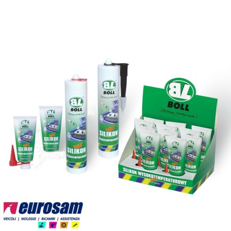 kit silicone sigillante motore guarnizioni nero 80 ml max 350° boll