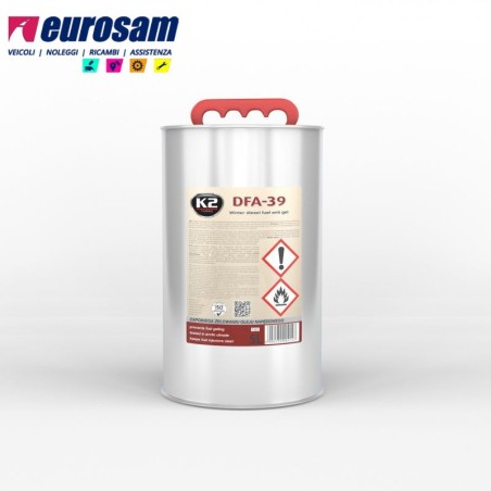 additivo iniettori anticongelante serbatoio gasolio benzina 5 lt k2