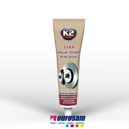 grasso bianco sintetico alta temperatura per impianto frenante 100 ml k2