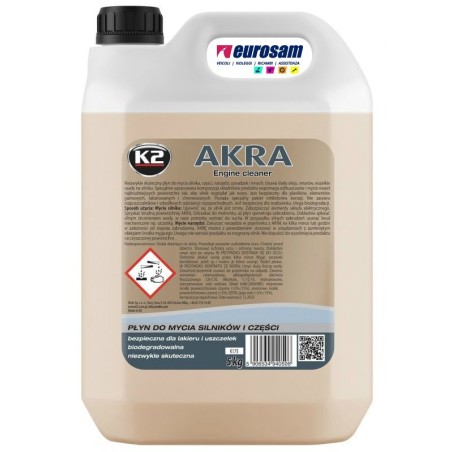 tanica pulitore motore cambio parti meccaniche 5lt k2 akra