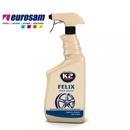 spray pulitore cerchi alluminio ferro anticorrosivo k2 felix