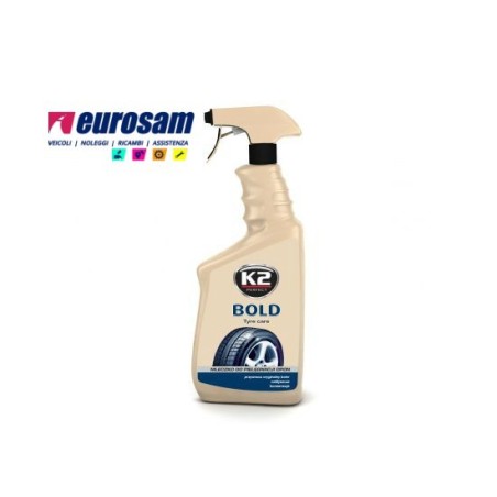 nero gomme con nebulizzatore 700ml k2 bold