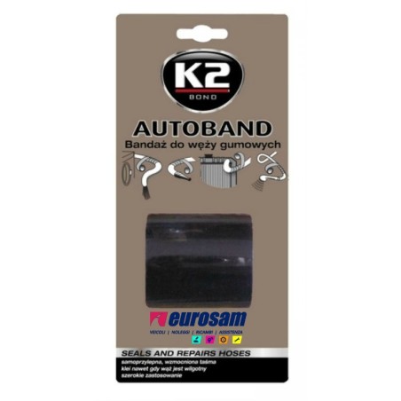 nastro riparazione tubi in gomma acqua multiuso k2 autoband